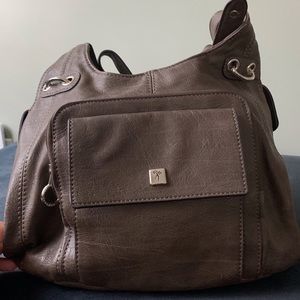 Gray Shoulder Bag